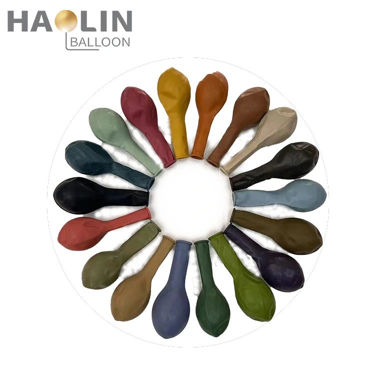 12 collu retro balons
