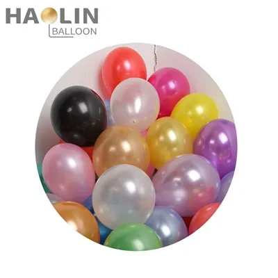 12 collu pērļu metāla balons